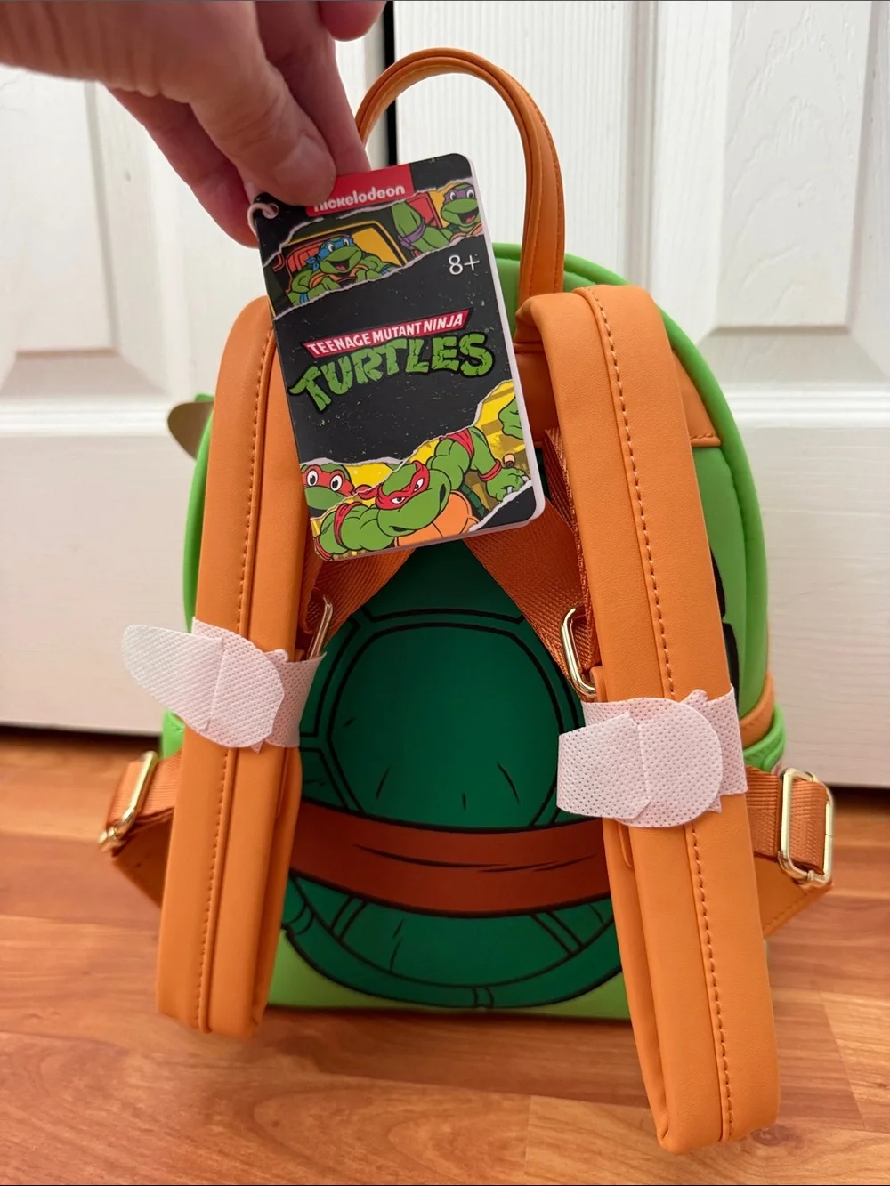 NWT Loungefly Teenage Mutant Ninja Turtles Michelangelo Mini Backpack |